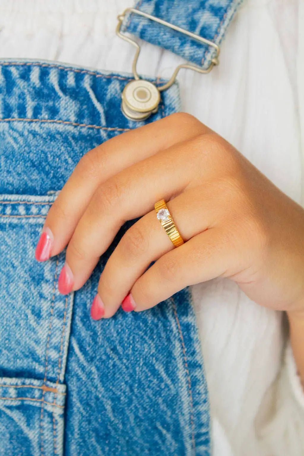 Shop ANDi Crystal Everyday Ring - Rings