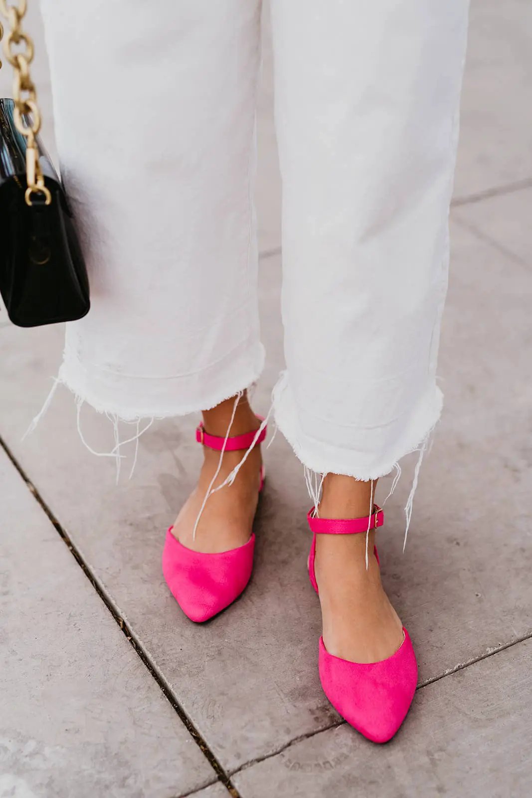 Rollasole Pink Crush Slingback Flats - Flats Flat pink slingback