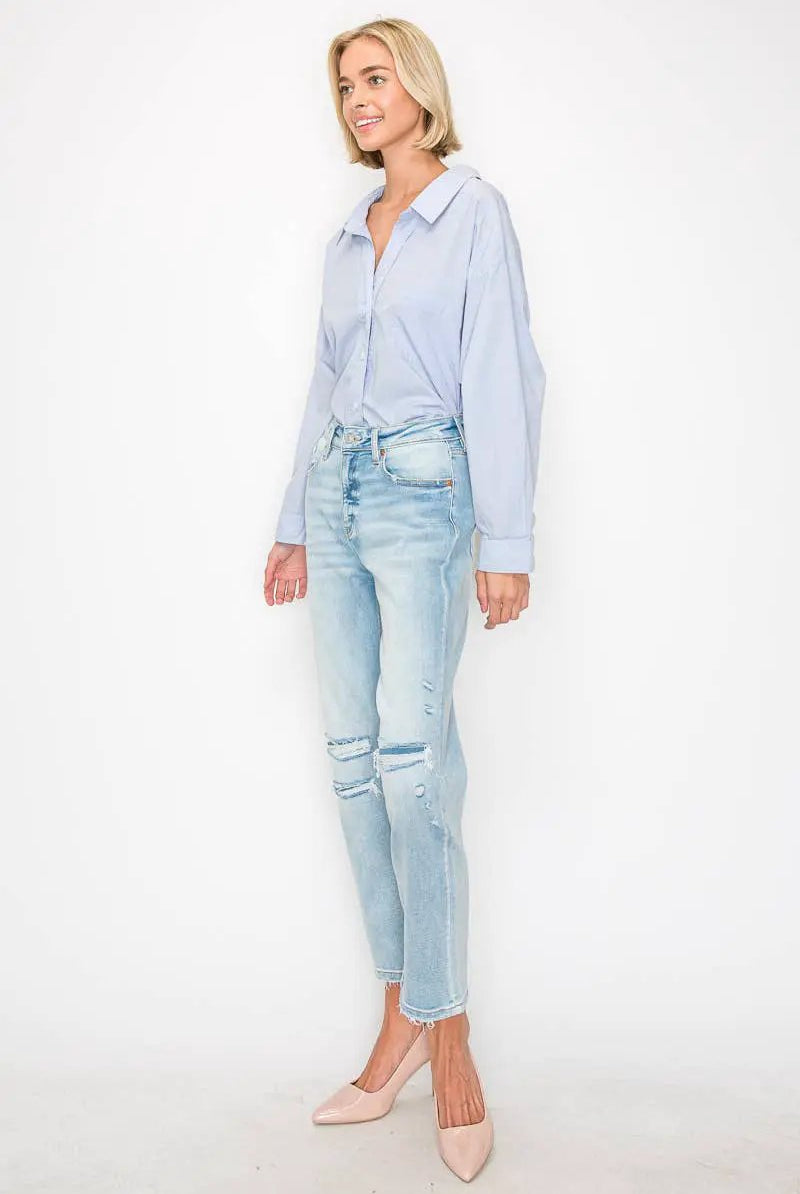 ARTEMIS VINTAGE Artemis Vintage High Rise Straight Jeans - Jeans