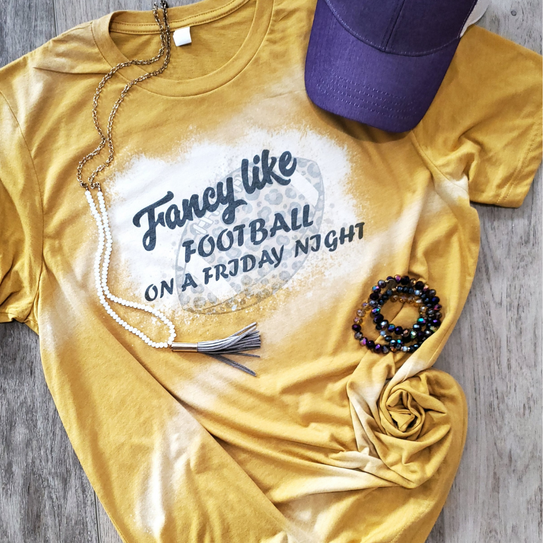 Funk Town Tees Funk Town Tees - Fancy Like Football on a Friday Night Graphic Tee - T-Shirts