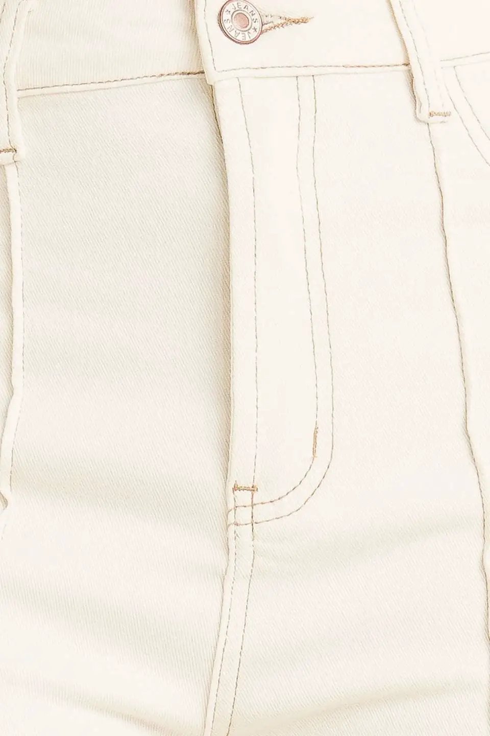 Free Market The Clean Slate Twill Pants: Ecru - Pants