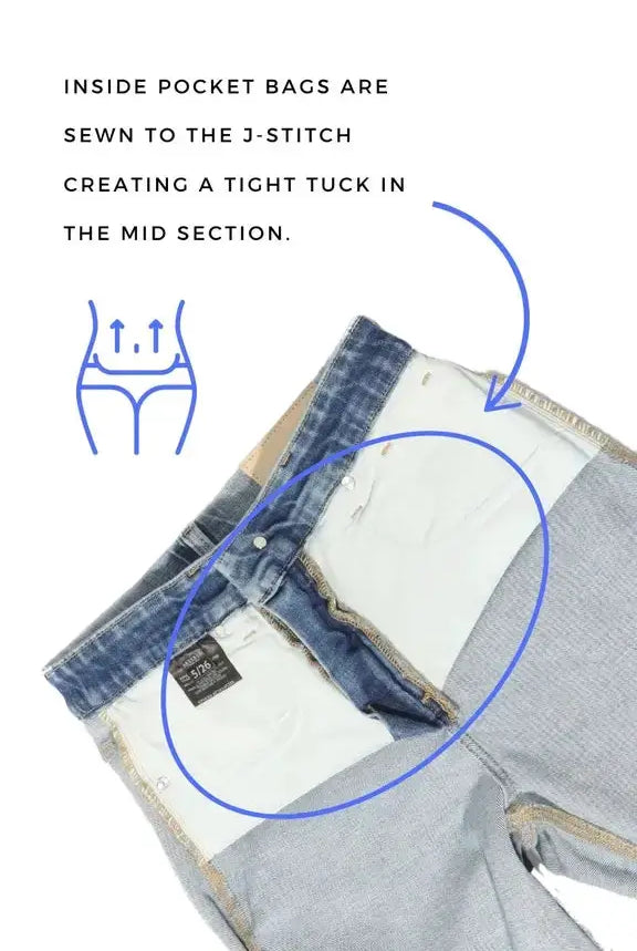 ARTEMIS VINTAGE Artemis Vintage “Curve Authority” Tummy Control + Hip Lifter Modern Flare Jeans - Jeans