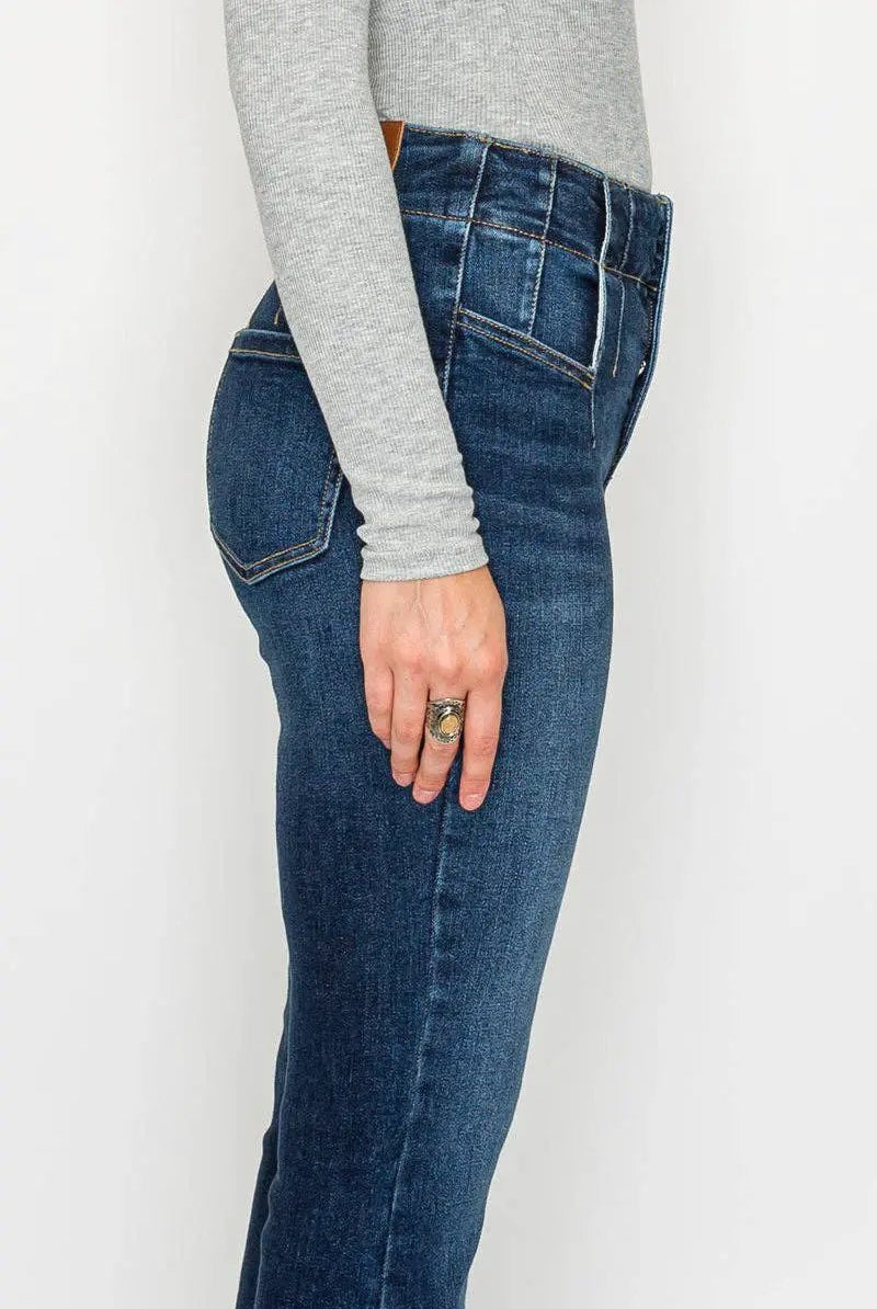 ARTEMIS VINTAGE Artemis Vintage “Curve Authority” Tummy Control + Hip Lifter Modern Flare Jeans - Jeans