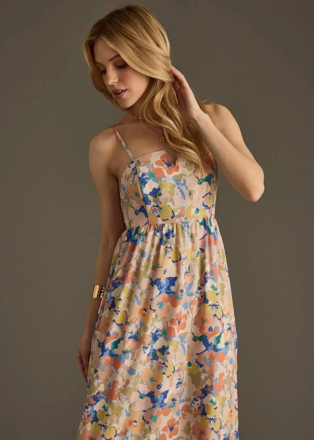 Panache Apparel Co. The Sorbet Floral Maxi Dress - Dresses