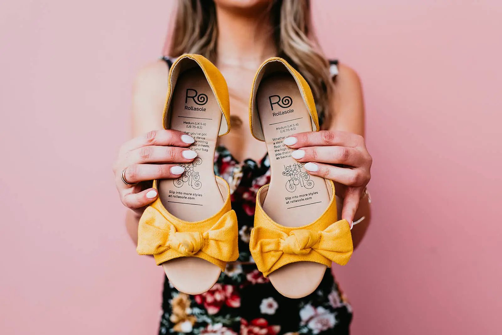 Rollasole Here Comes The Sun Peep Toe Flats - Flats
