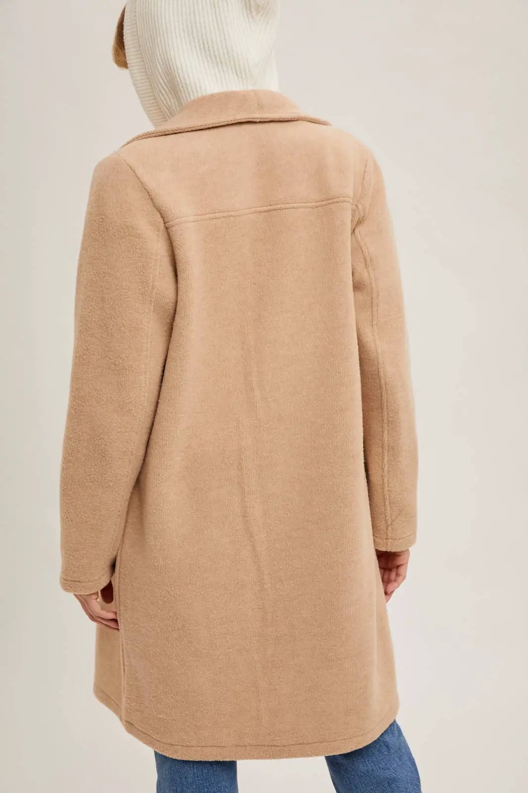 Bluivy Bluivy - OPEN FRONT KNIT COAT JACKET - Wrap Coats