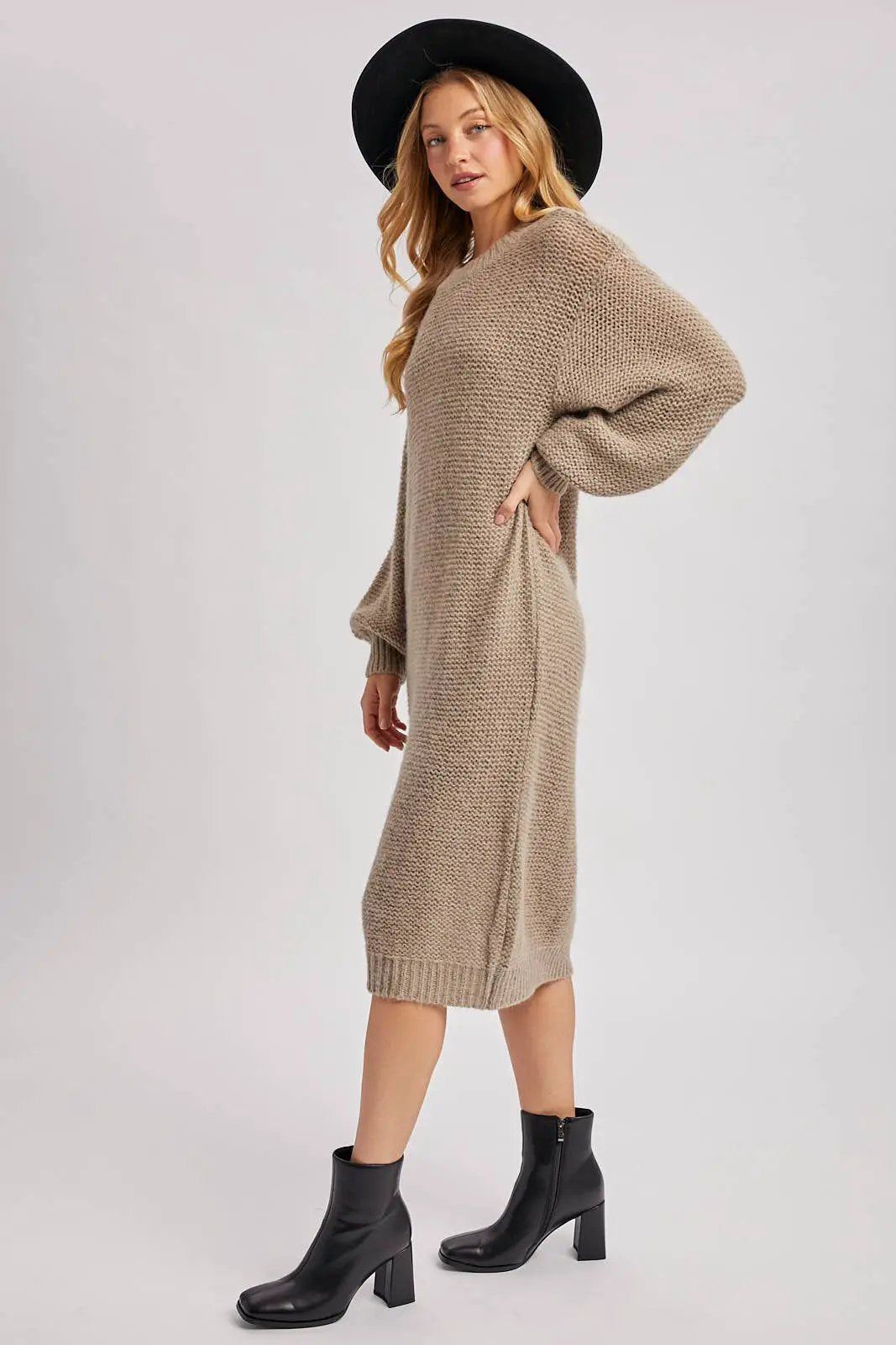 Bluivy Bluivy - Sunday Stroll Oversized Knit Dress - Dresses