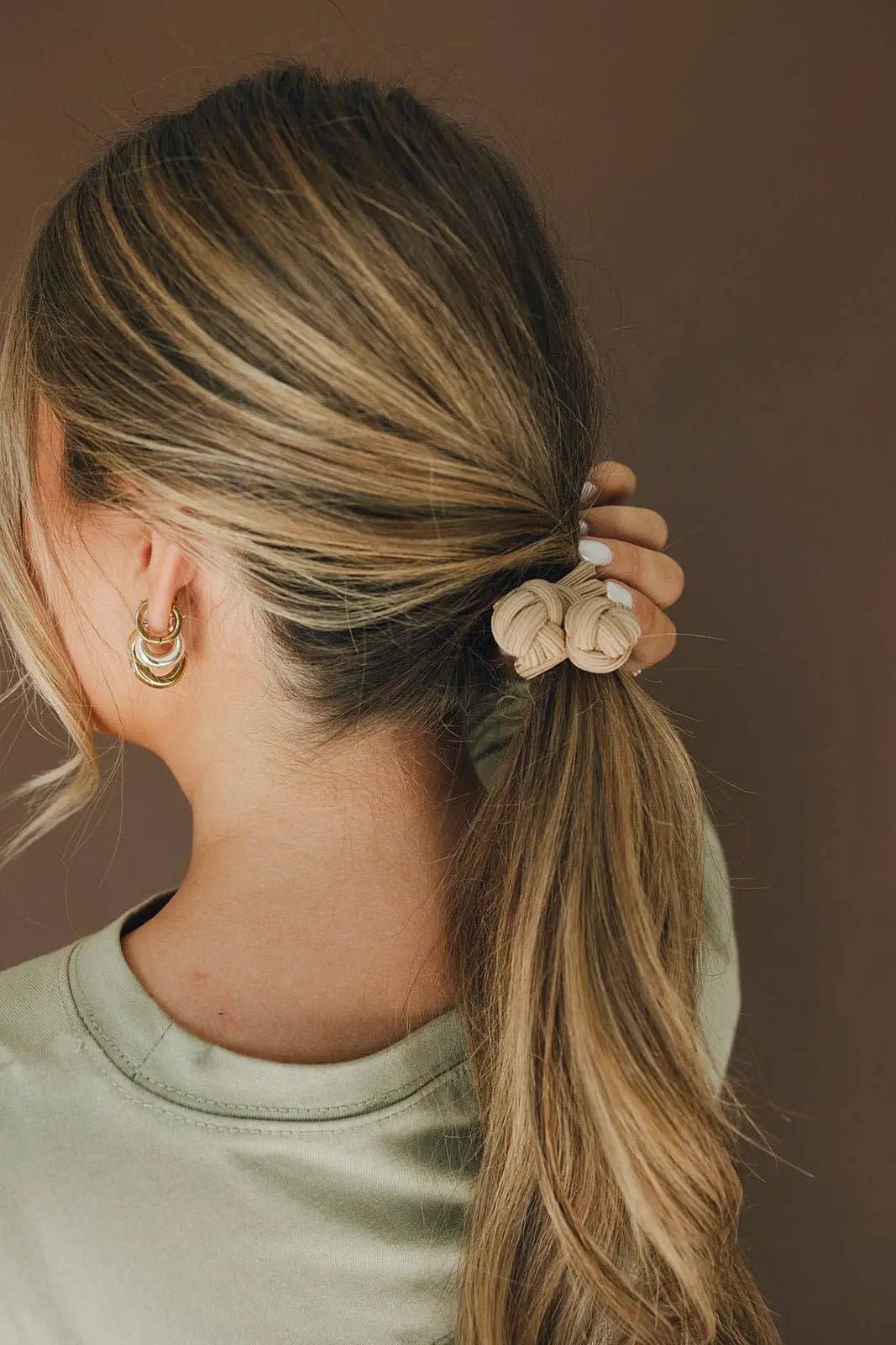 Shop ANDi The Sweet Twist Knot Hair Tie - Ponytail Holders