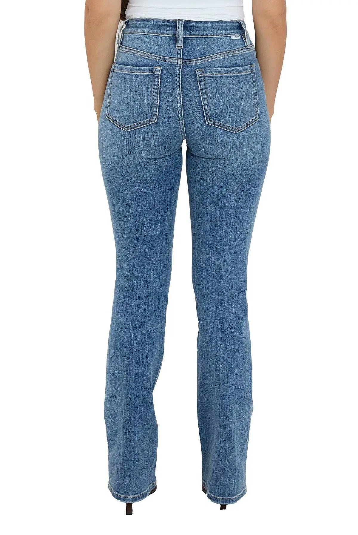 RFM Mia High Rise Essential Slim Bootcut Jeans - Inseam Program: SHORT - Jeans