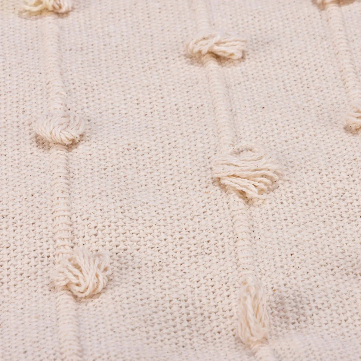 Primitives by Kathy The Cream Poms Throw Blanket - Throw Blankets