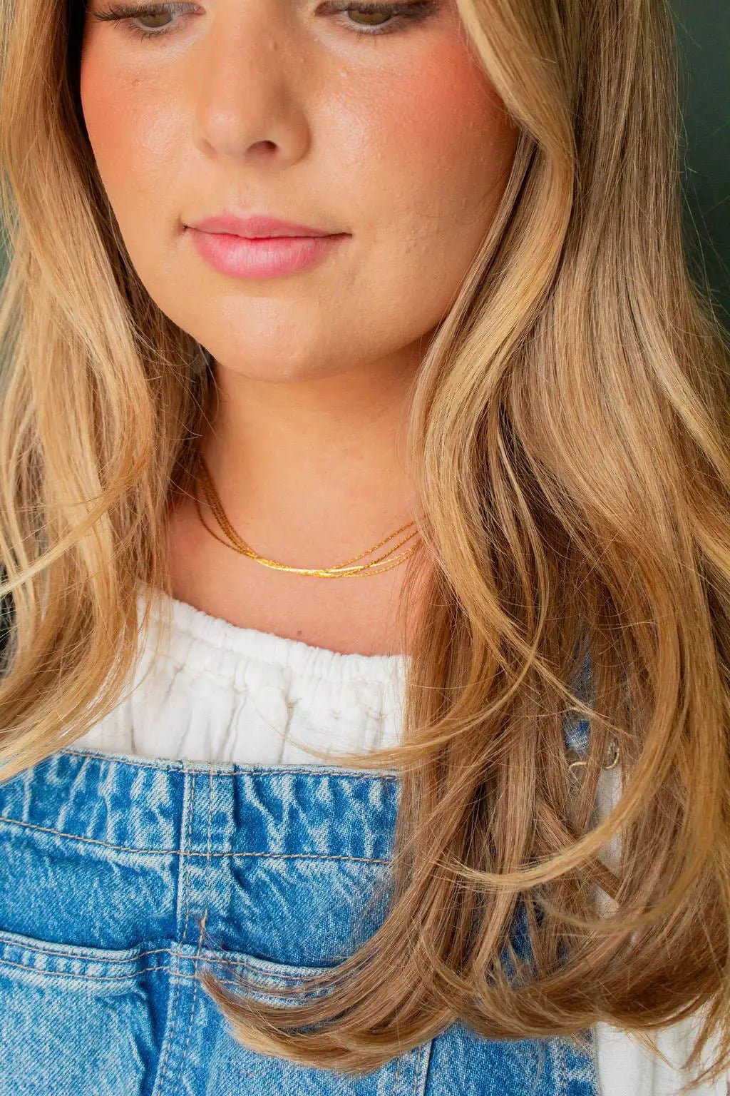 Shop ANDi Dainty Multi-Layer Chain Necklace - Necklaces