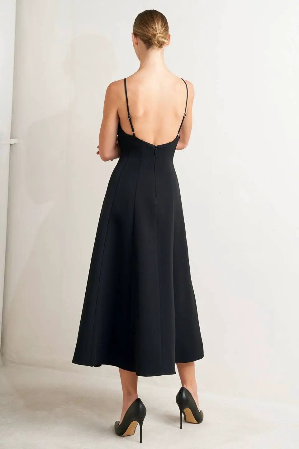 FLYING TOMATO The Effortless Elegance Midi Dress - Dresses
