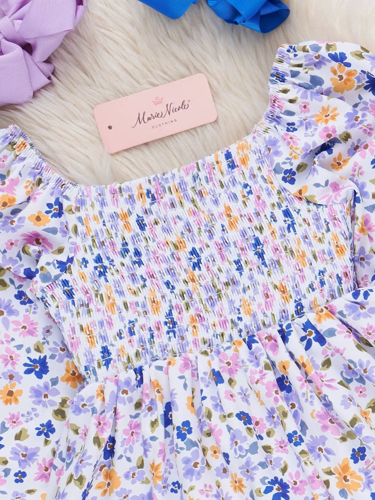 Marie Nicole Clothing Marie Nicole Clothing - Garden Serenade Dress - MINI - Dresses