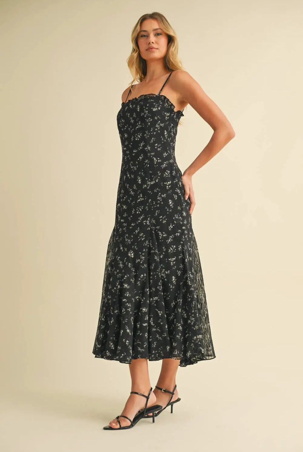 Klesis The Garden Grace Mermaid Midi Dress - Dresses