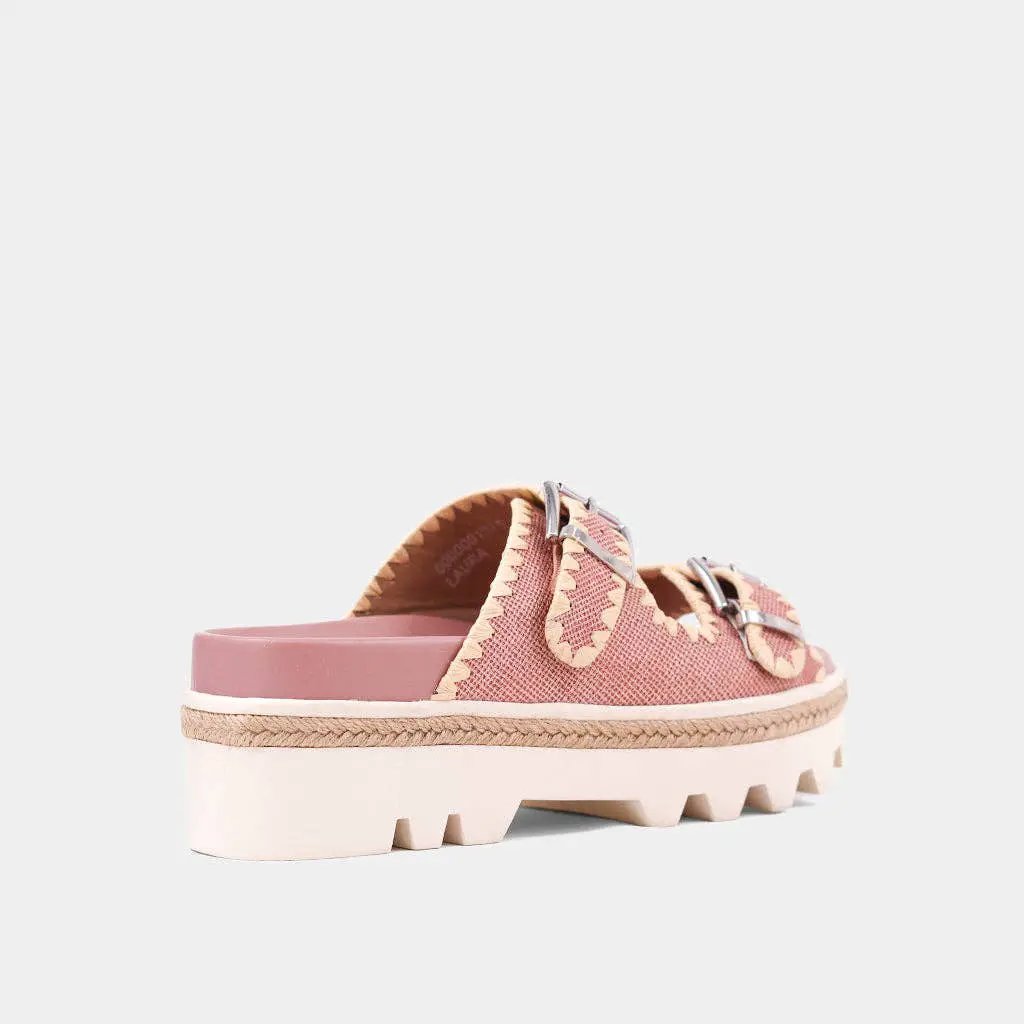 Shu Shop Shu Shop LAURA: Woven Blush - Sandals