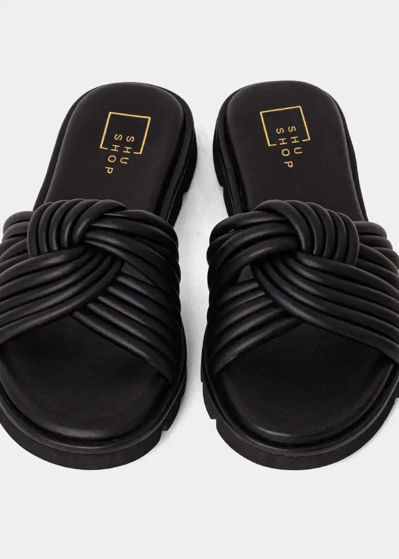 Shu Shop Shu Shop CAIRO: Black - Sandals