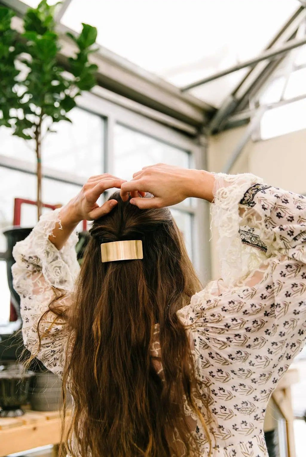 Shop ANDi Gold Bar Clip - Hair Pins, Claws & Clips
