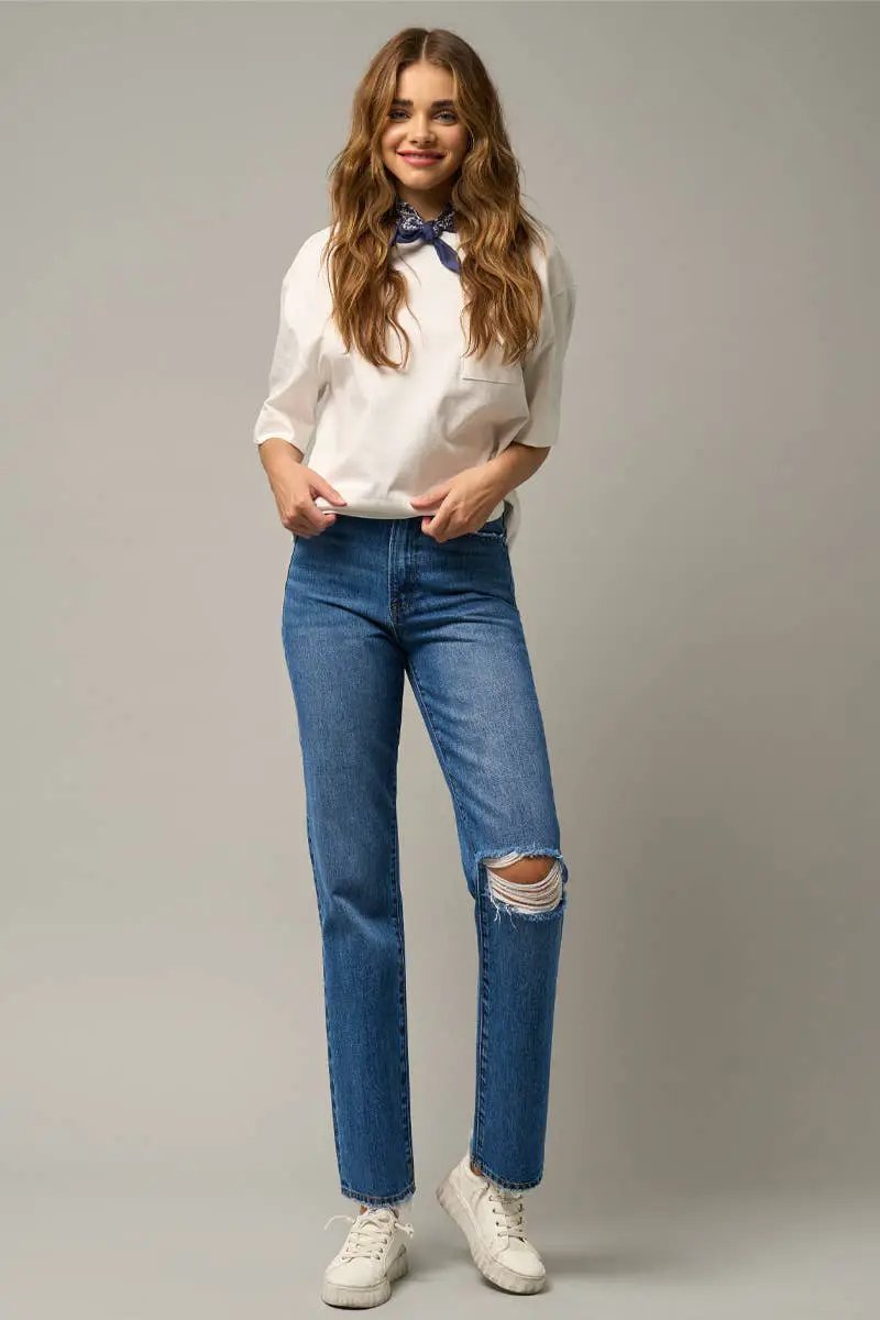 Insane Gene USA The Effortless Edge Straight Jeans - Jeans Jeanss