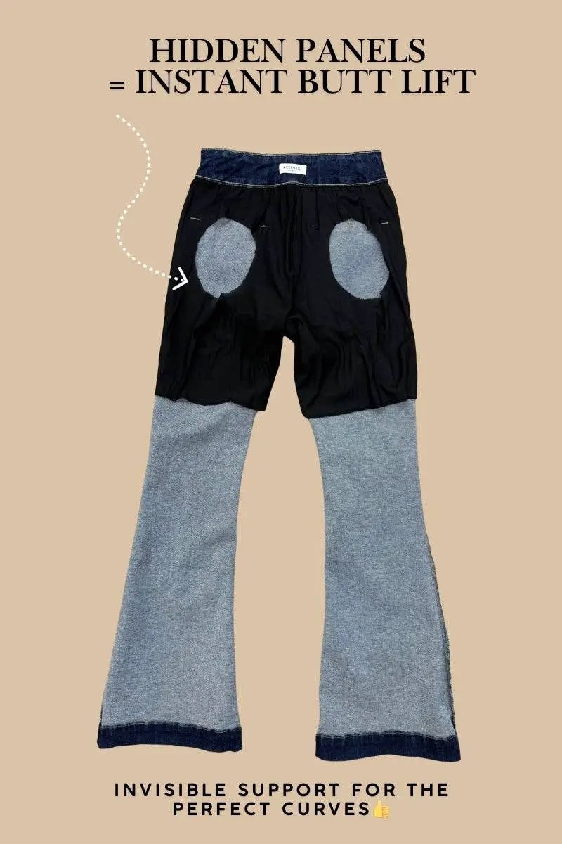 ARTEMIS VINTAGE Artemis Vintage “Curve Authority” Tummy Control + Hip Lifter Modern Flare Jeans - Jeans