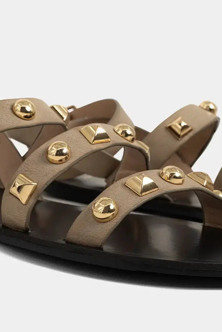 Shu Shop Shu Shop DAPHNE: Taupe - Sandals