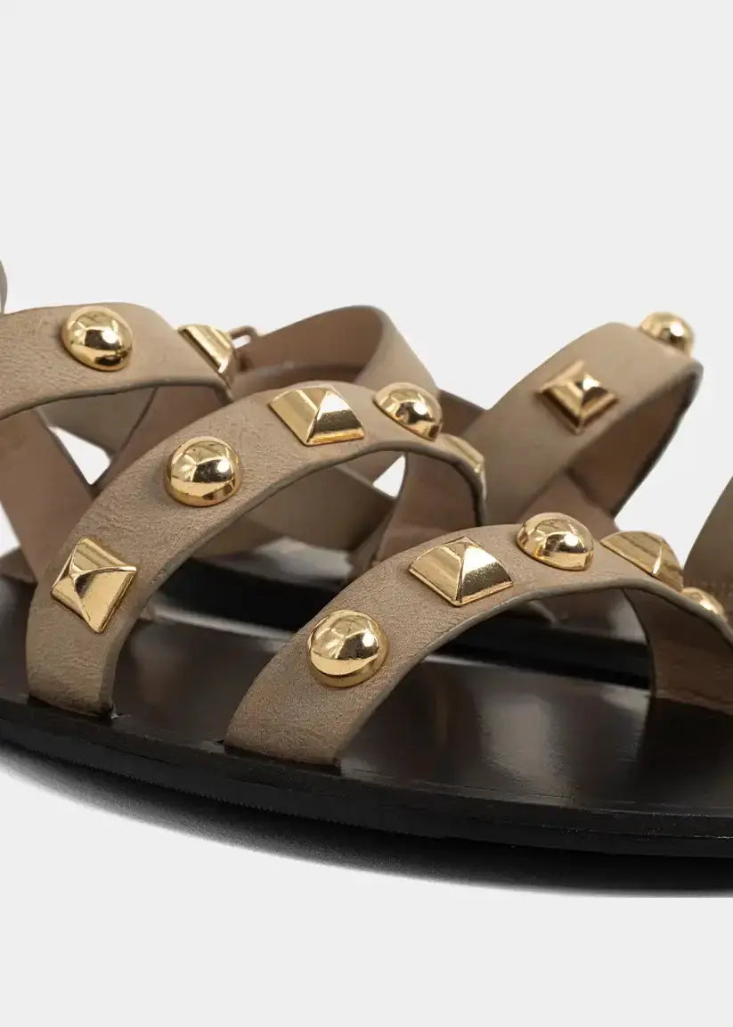 Shu Shop Shu Shop DAPHNE: Taupe - Sandals