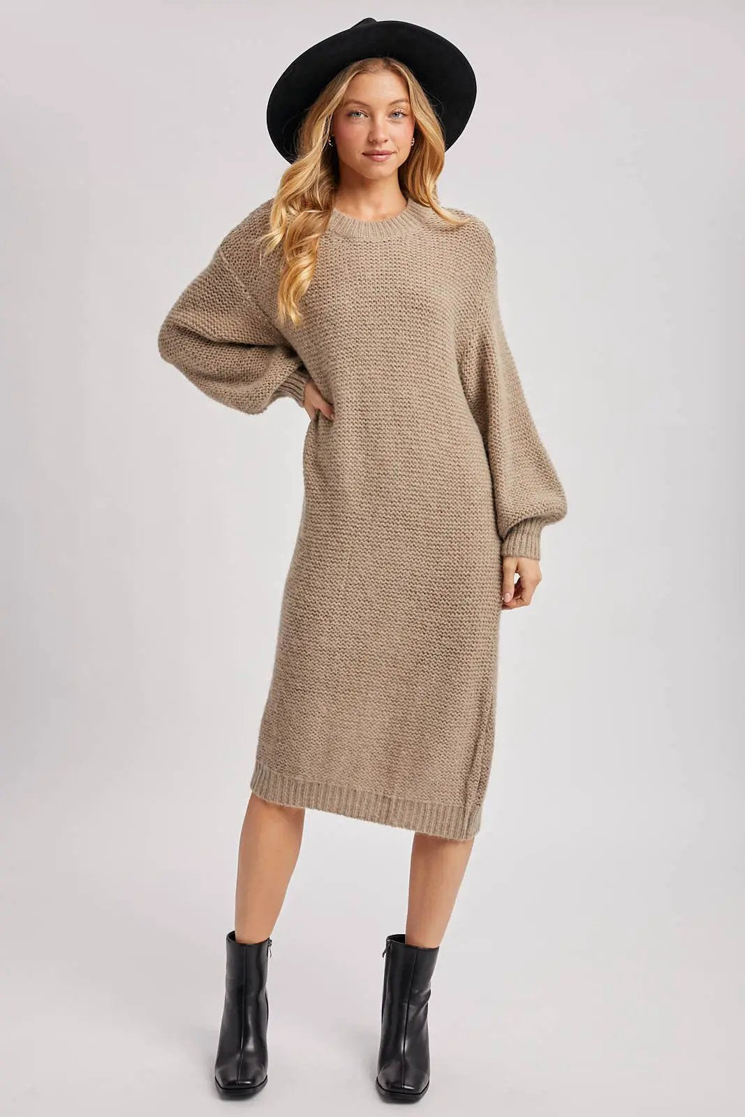 Bluivy Bluivy - Sunday Stroll Oversized Knit Dress - Dresses
