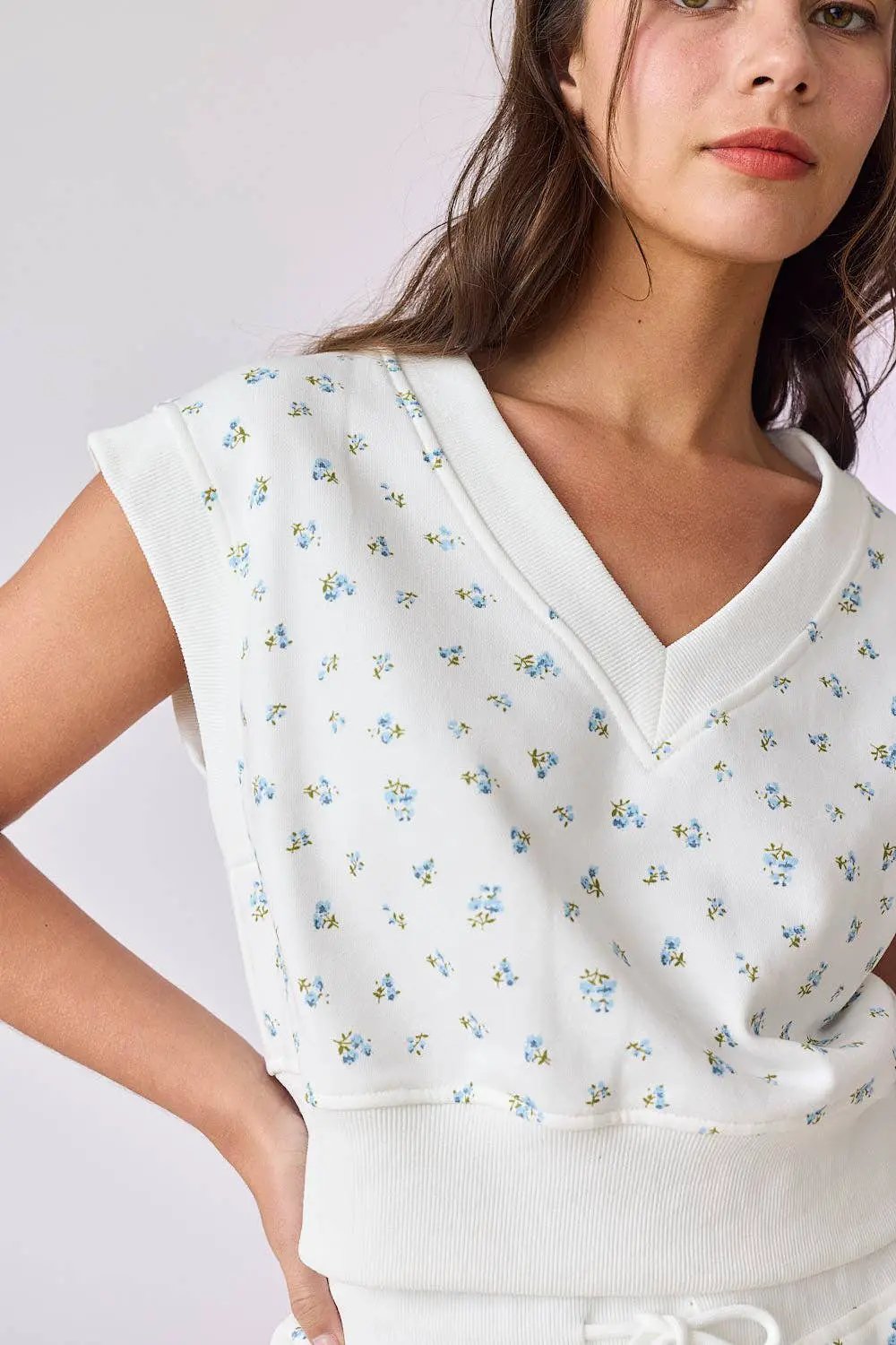 Papermoon The Bluebell Daydream Floral Knit Set - Outfit Sets