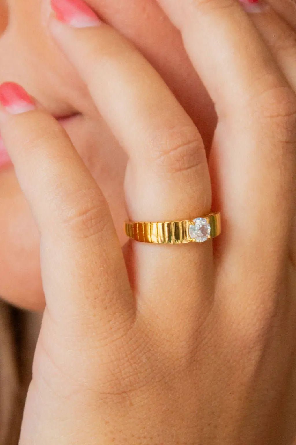 Shop ANDi Crystal Everyday Ring - Rings