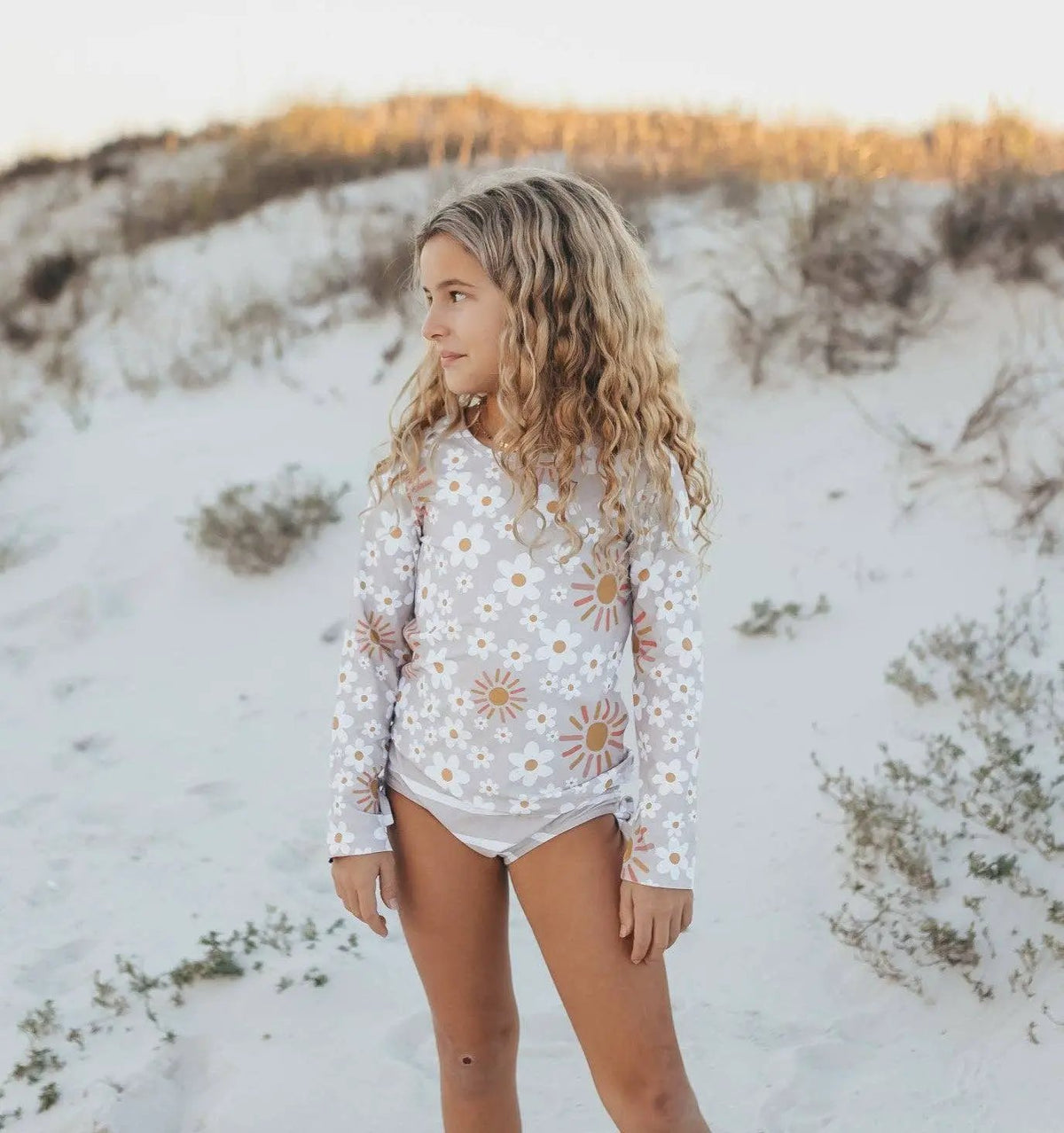 Oopsie Daisy The Daisy Wave Rash Guard Set - Rash Guards