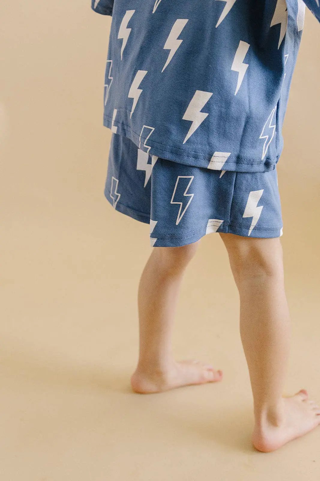 Lucky Panda Kids Blue Bolt Lounge Set - Baby & Children's Outfits