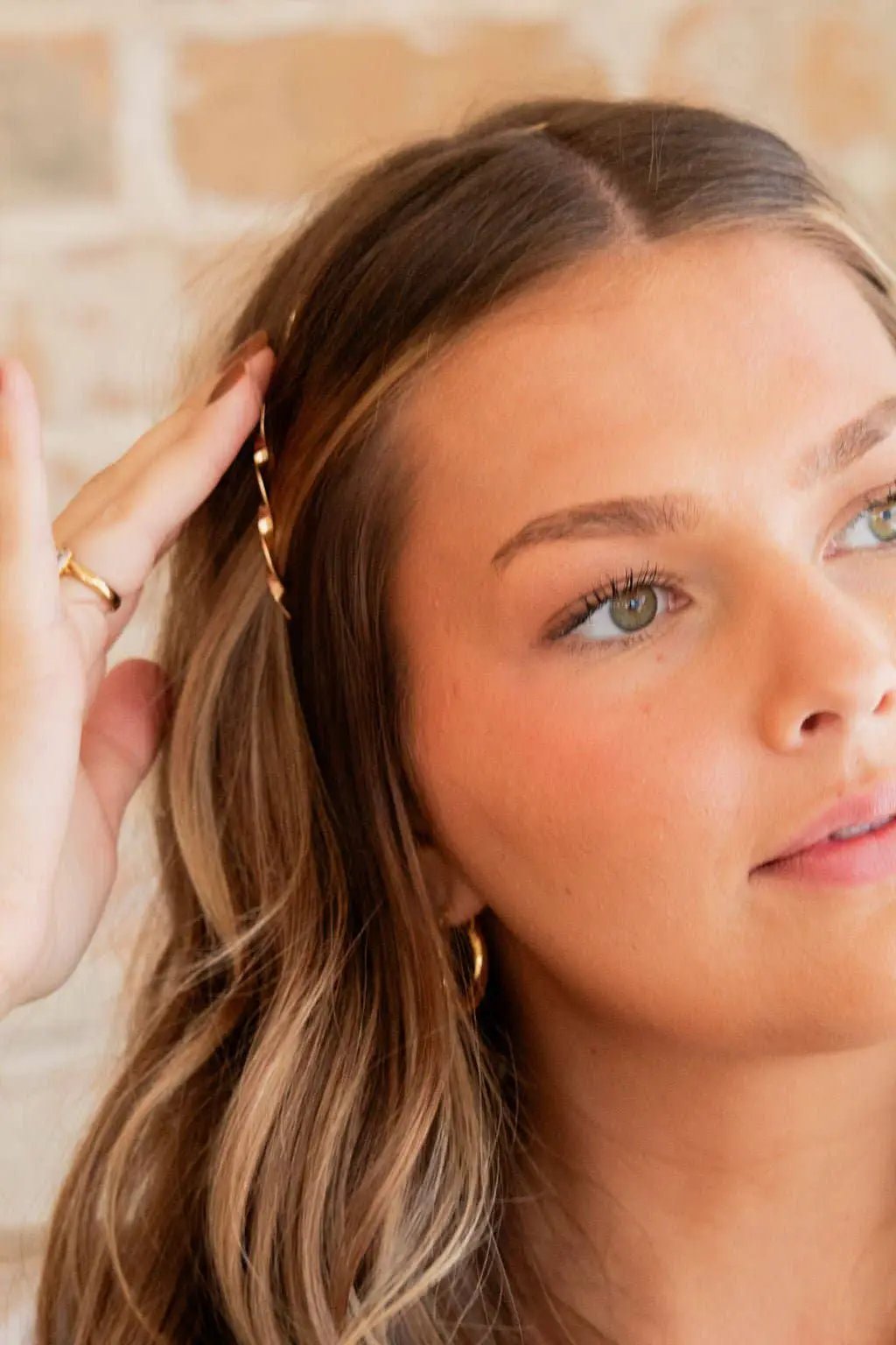 Shop ANDi Shop ANDi - Twisted Gold Headband - Headbands Twisted Gold Headband