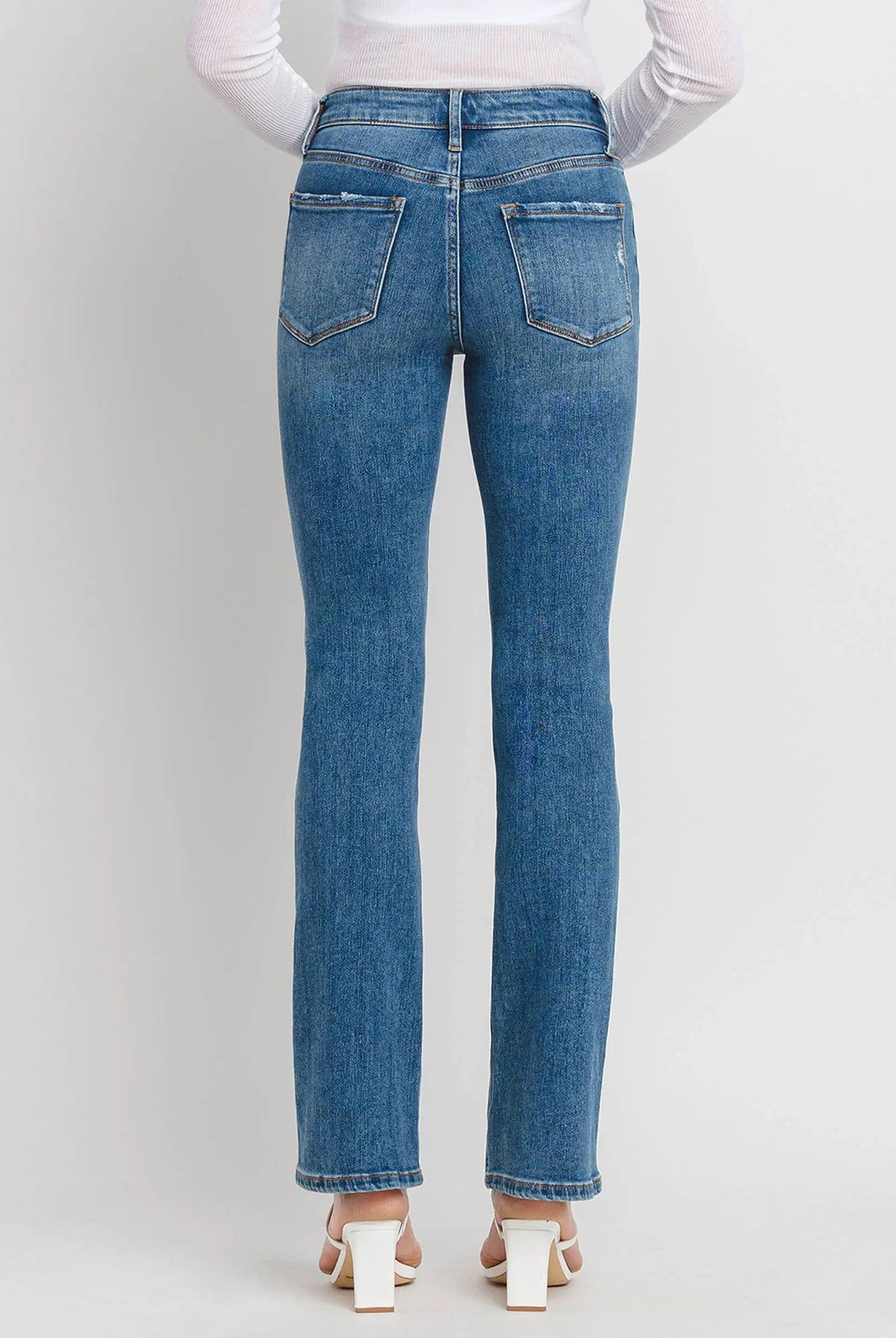 VERVET by FLYING MONKEY VERVET High Rise Bootcut Jeans - Jeans