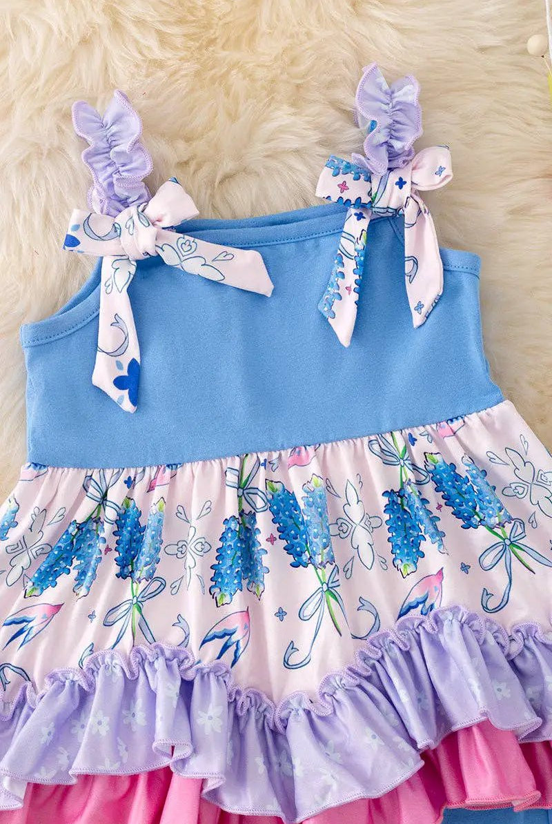 Kids Charm Online The Bluebonnet Ruffle Top & Short Set - Baby & Toddler Outfits