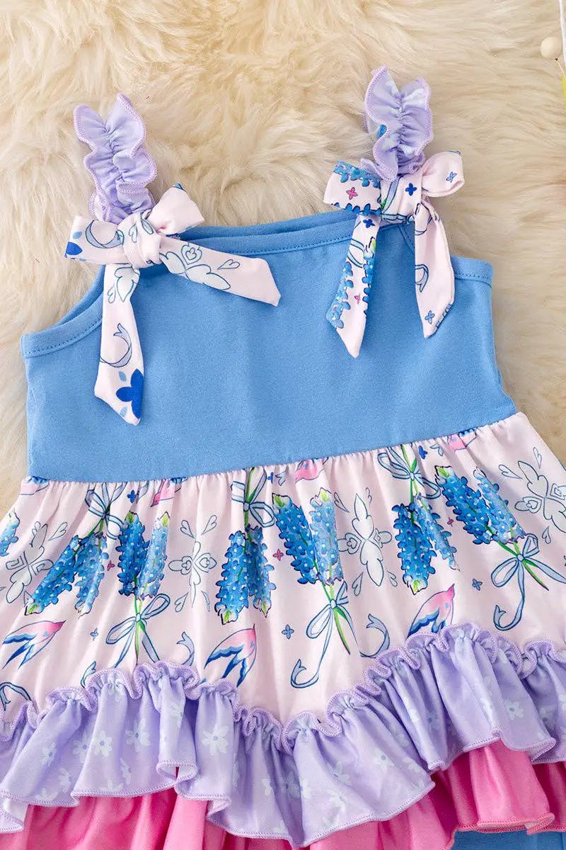 Kids Charm Online The Bluebonnet Ruffle Top & Short Set - Baby & Toddler Outfits