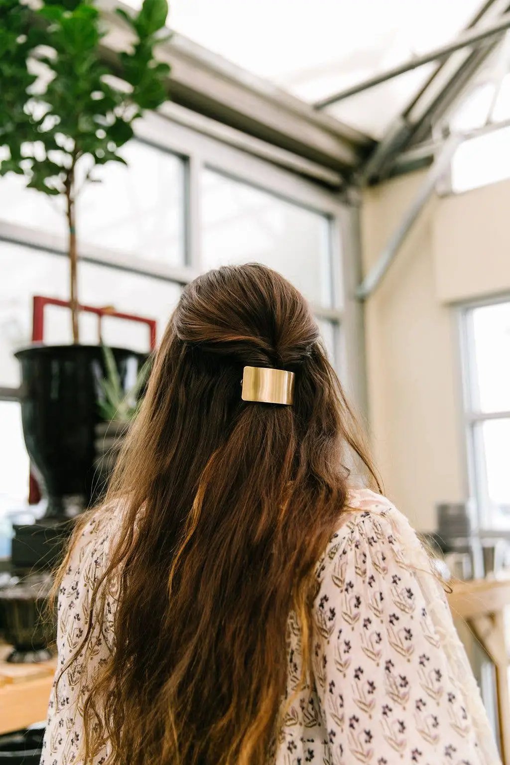 Shop ANDi Gold Bar Clip - Hair Pins, Claws & Clips