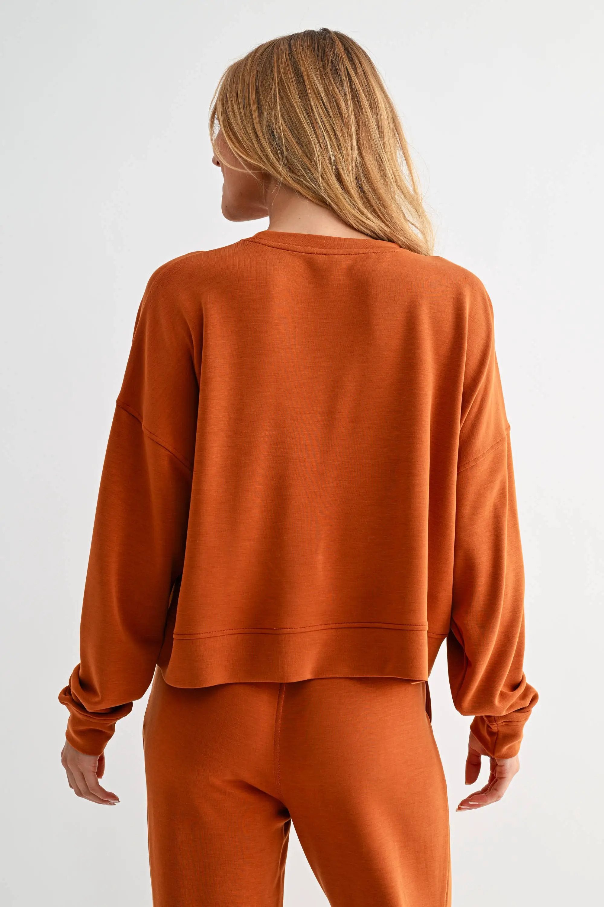 Mono B Mono B - Laguna Dropped Shoulder Sweatshirt - Sweatshirts Mono B - Laguna Dropped Shoulder Sweatshirt