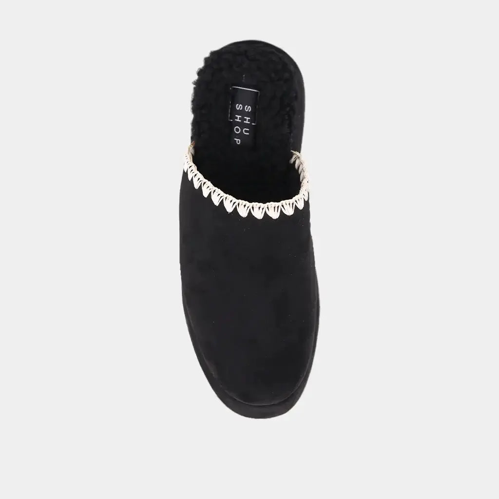 Shu Shop Shu Shop LARISSA: Black - Slippers