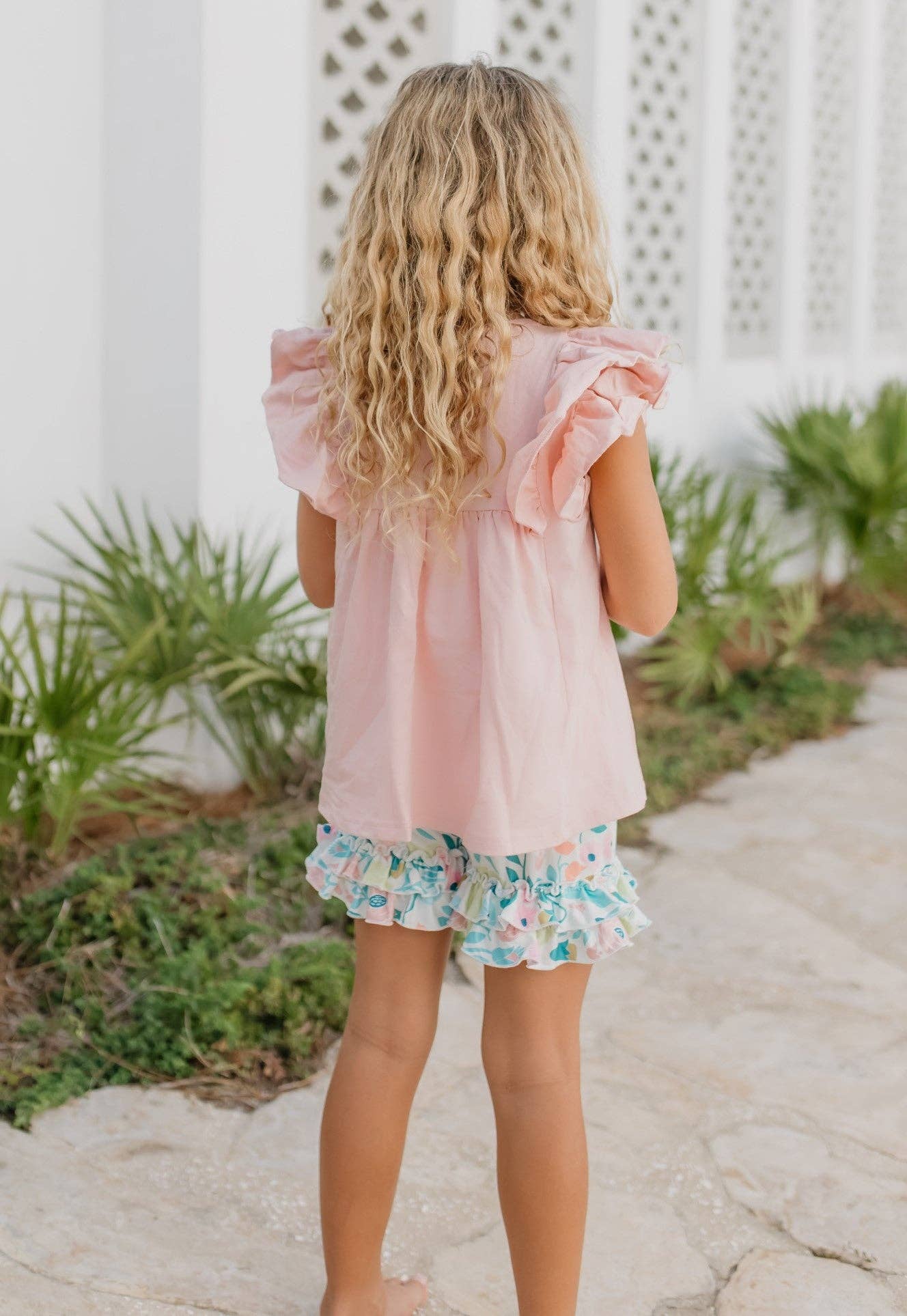 Adorable Sweetness The Sweet Peony Ruffle Set - Outfit Sets