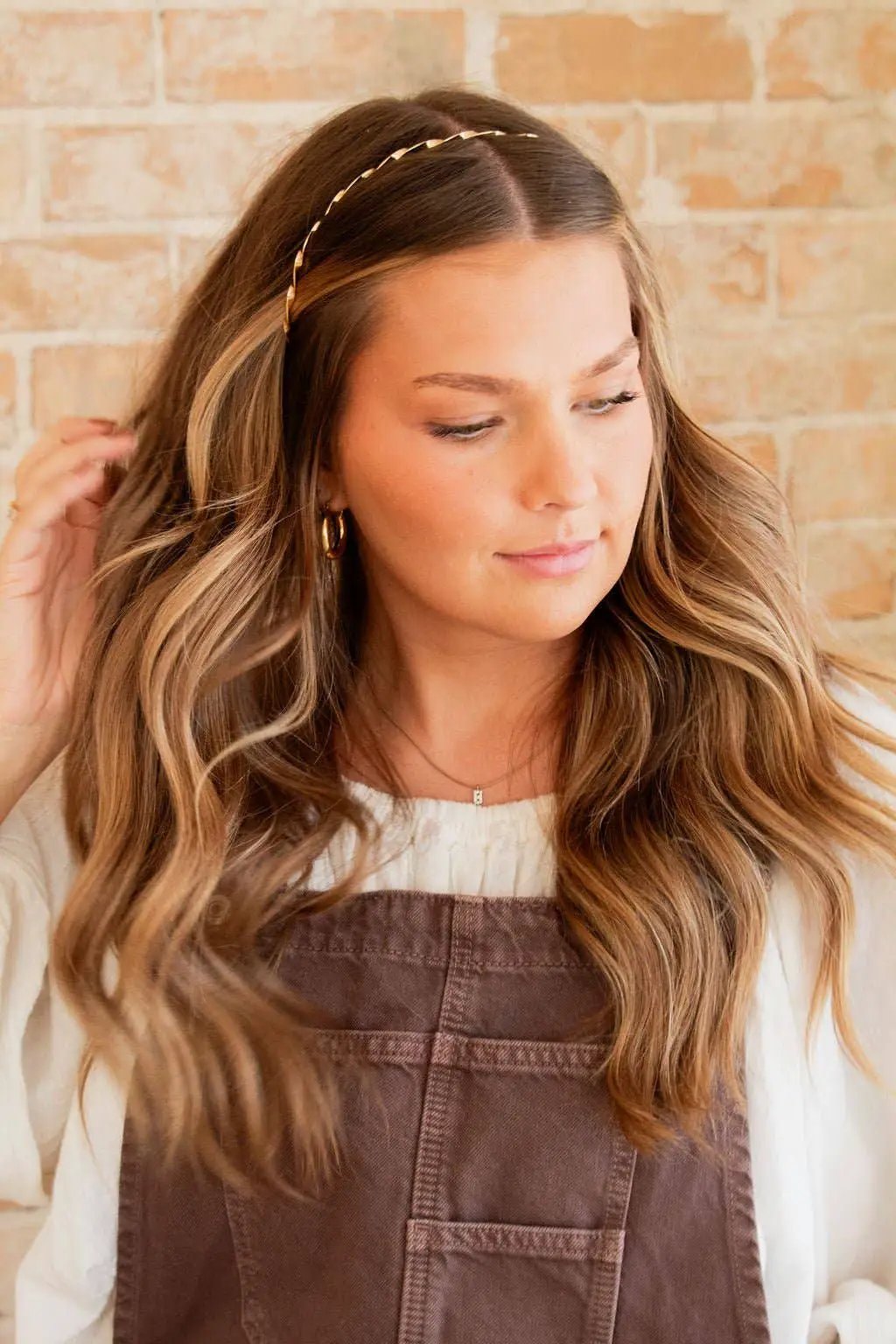 Shop ANDi Shop ANDi - Twisted Gold Headband - Headbands Twisted Gold Headband