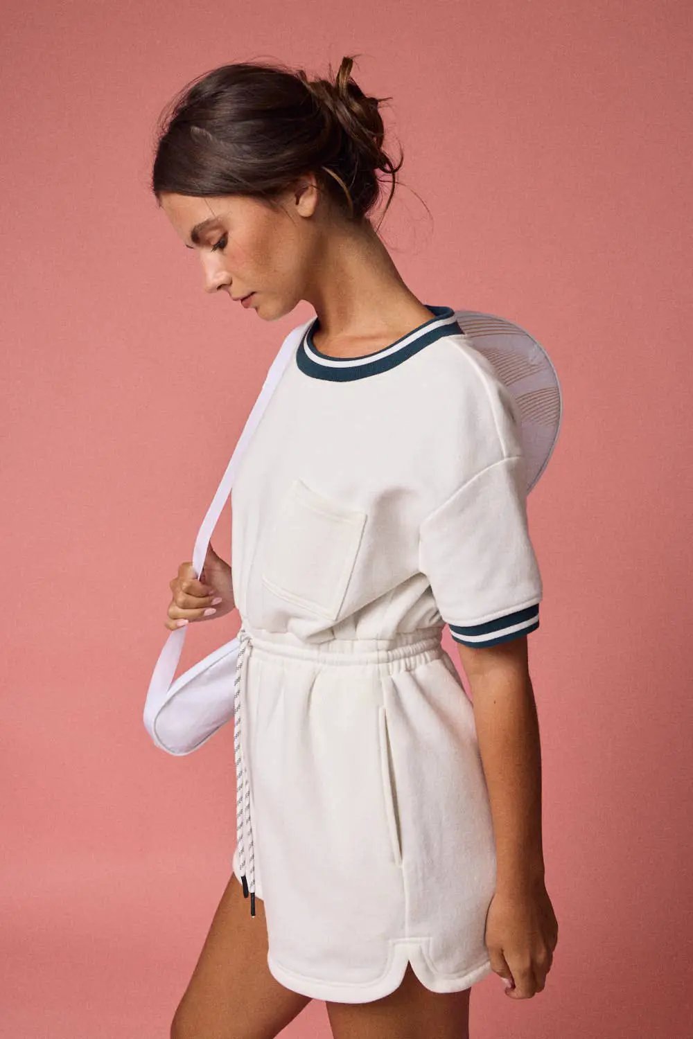 Papermoon The Courtside Crush Varsity Romper - One-Pieces