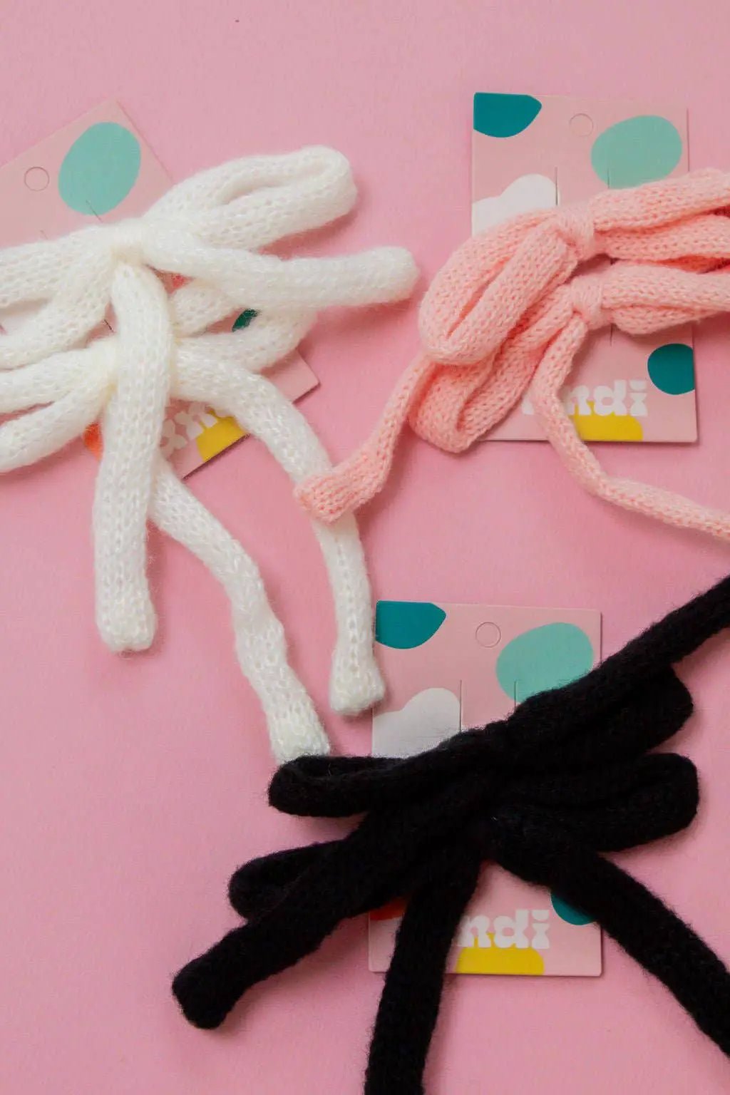 Shop ANDi 2-Pack Knit Bow Clips - Hair Pins, Claws & Clips