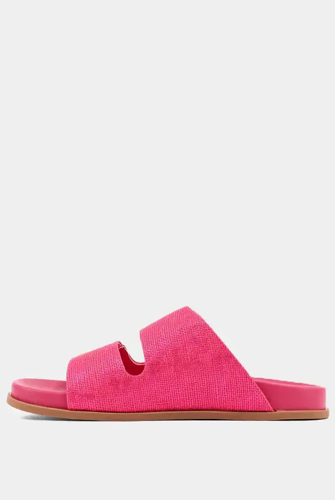 Shu Shop Shu Shop BERNARDA: Woven Fuchsia - Sandals