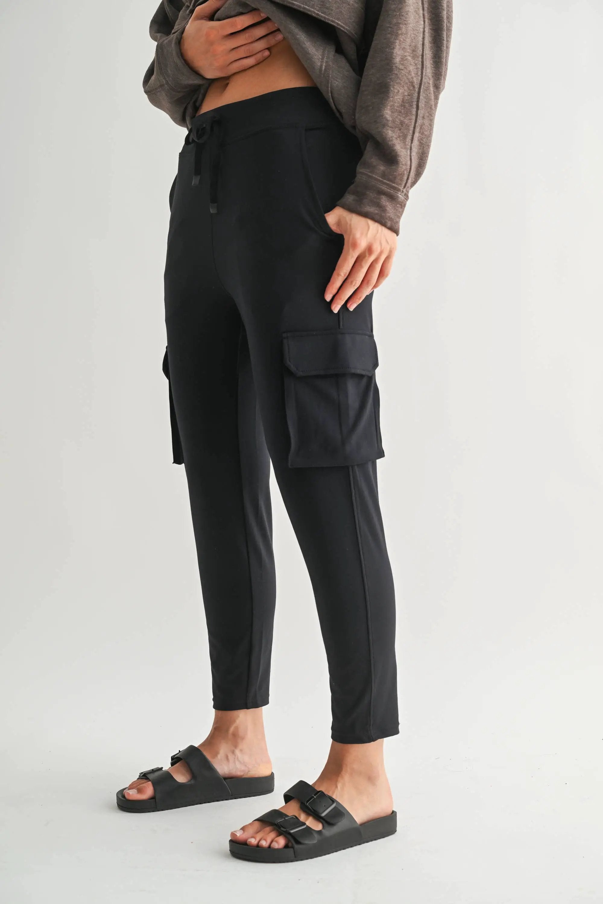Mono B Mono B - Venice CoreFlow Slim Fit Cargo Jogger - Joggers Mono B - Venice CoreFlow Slim Fit Cargo Jogger