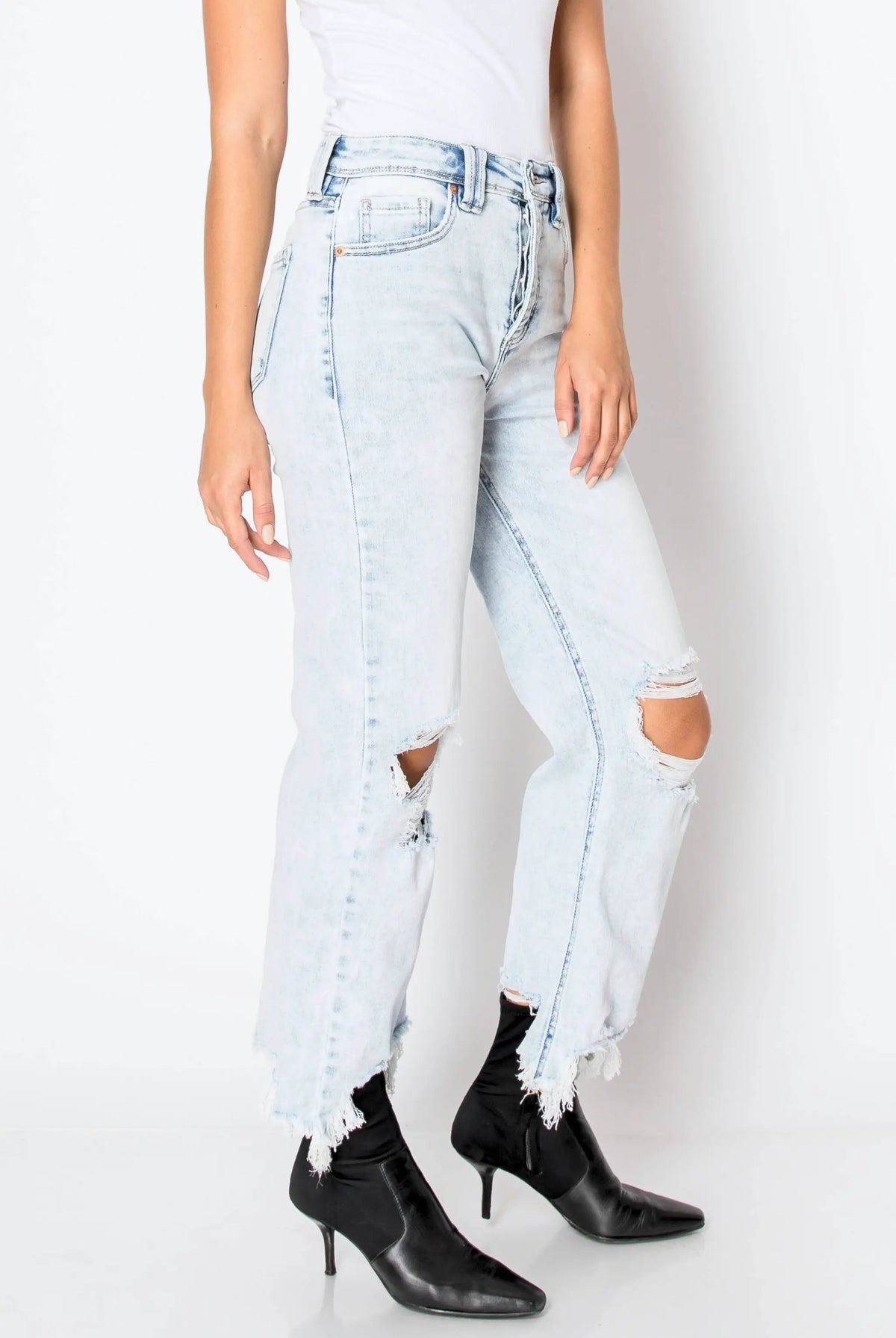ARTEMIS VINTAGE Artemis Vintage Sculpt & Shape High-Rise Wide Leg Jeans - Jeans