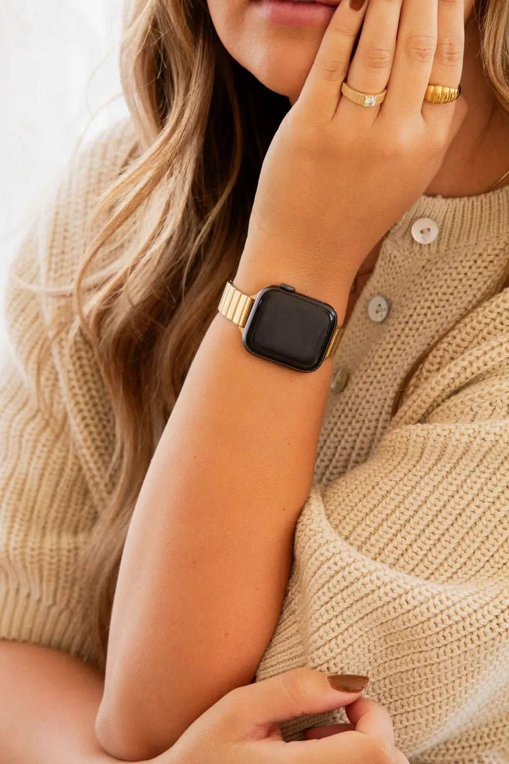Shop ANDi Gold Luxe Watch Band - Watch Accessories