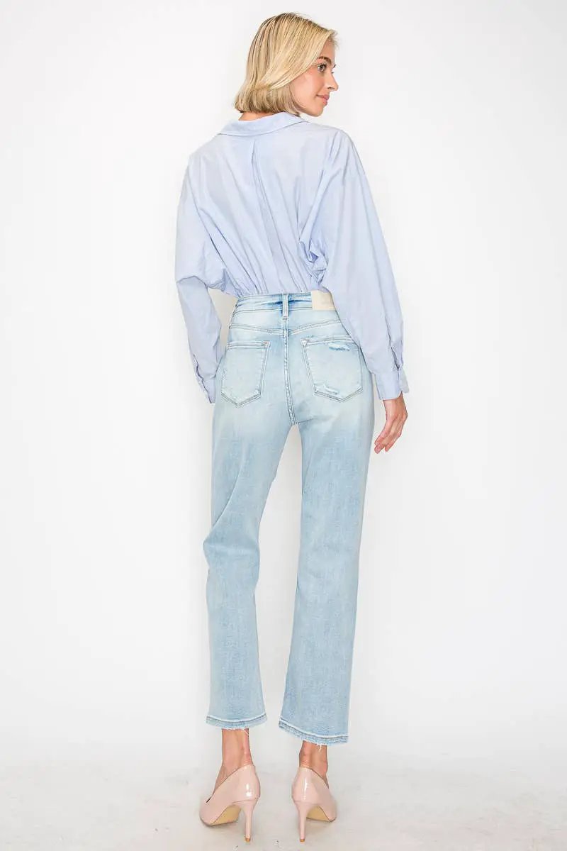 ARTEMIS VINTAGE Artemis Vintage High Rise Straight Jeans - Jeans