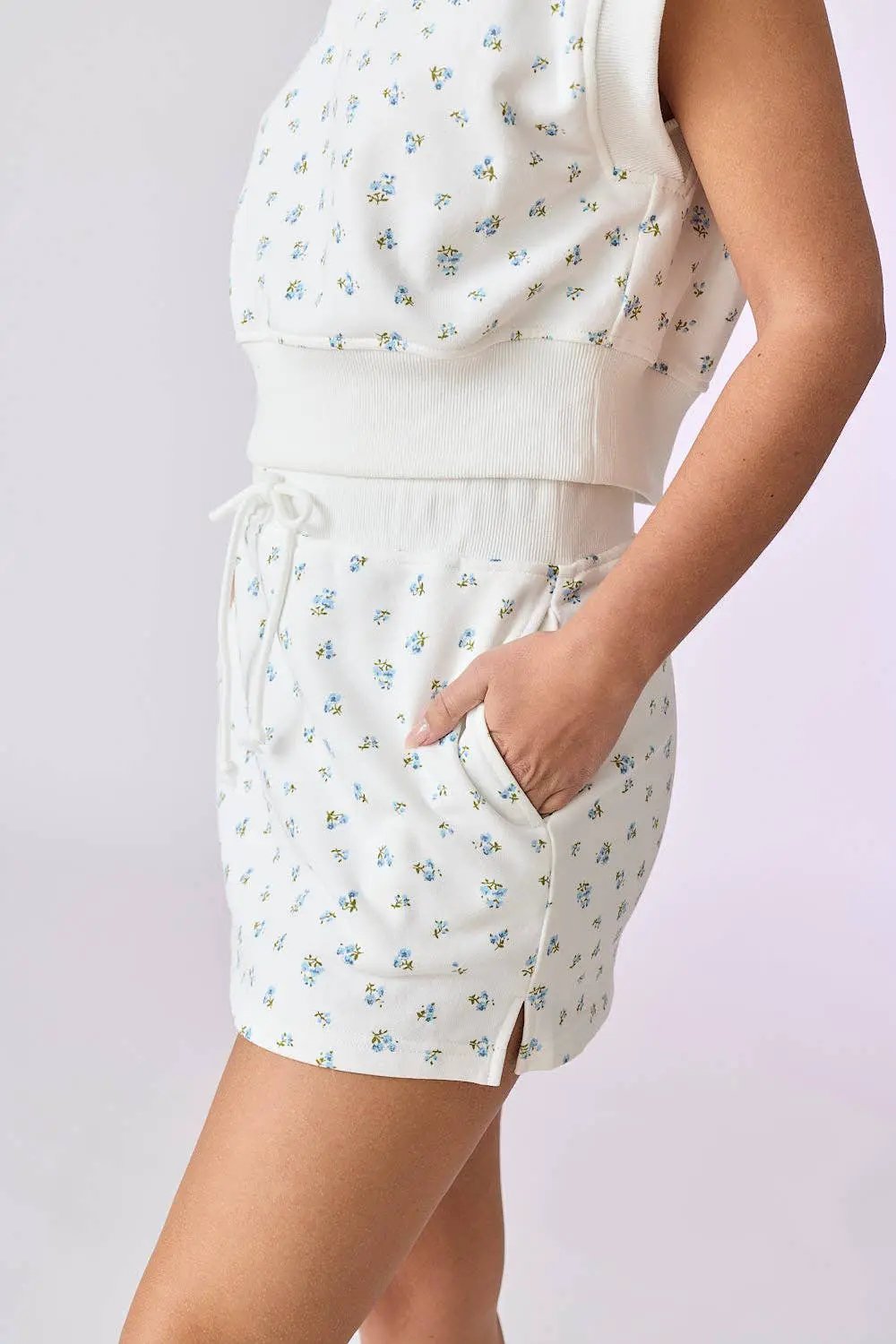 Papermoon The Bluebell Daydream Floral Knit Set - Outfit Sets