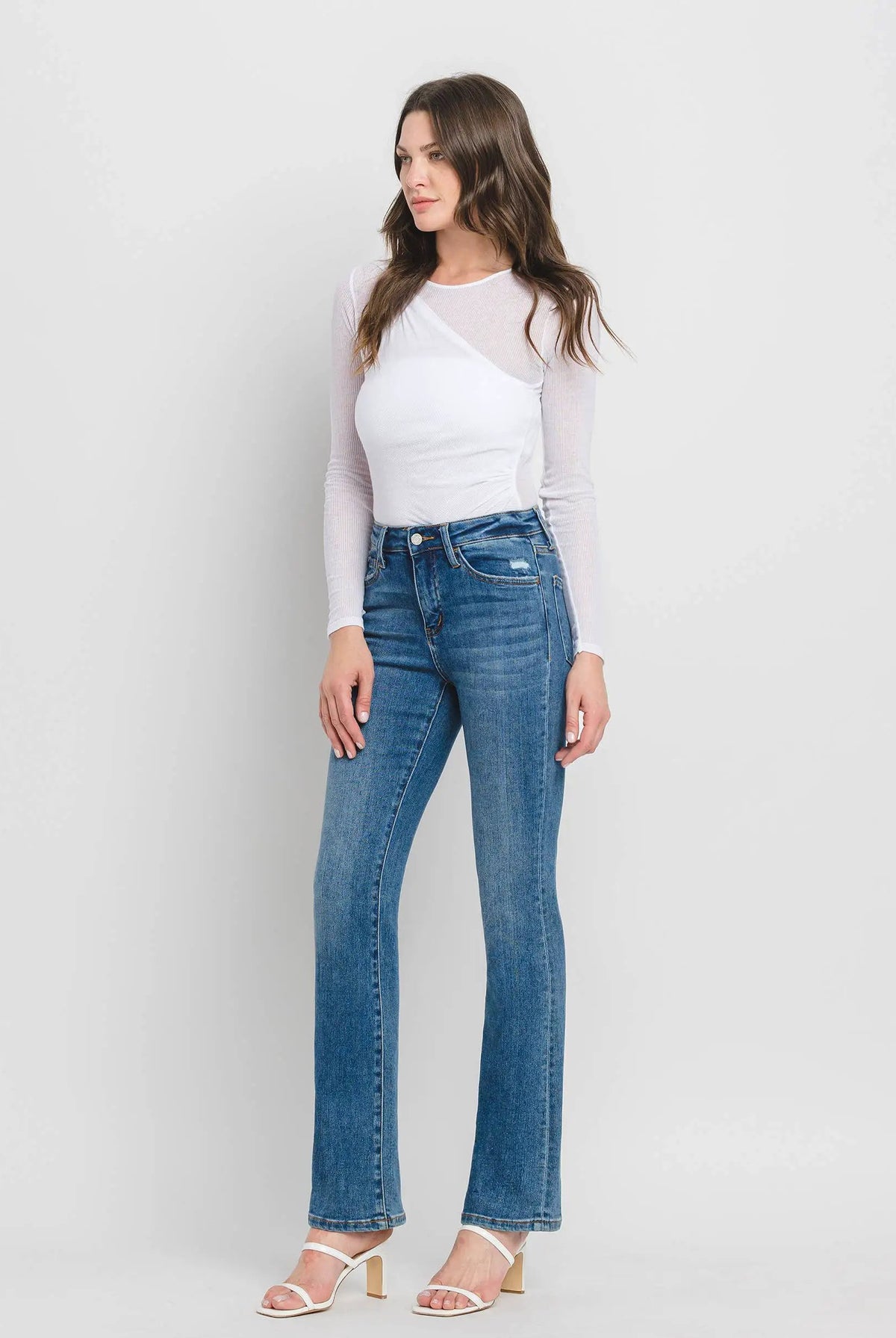 VERVET by FLYING MONKEY VERVET High Rise Bootcut Jeans - Jeans