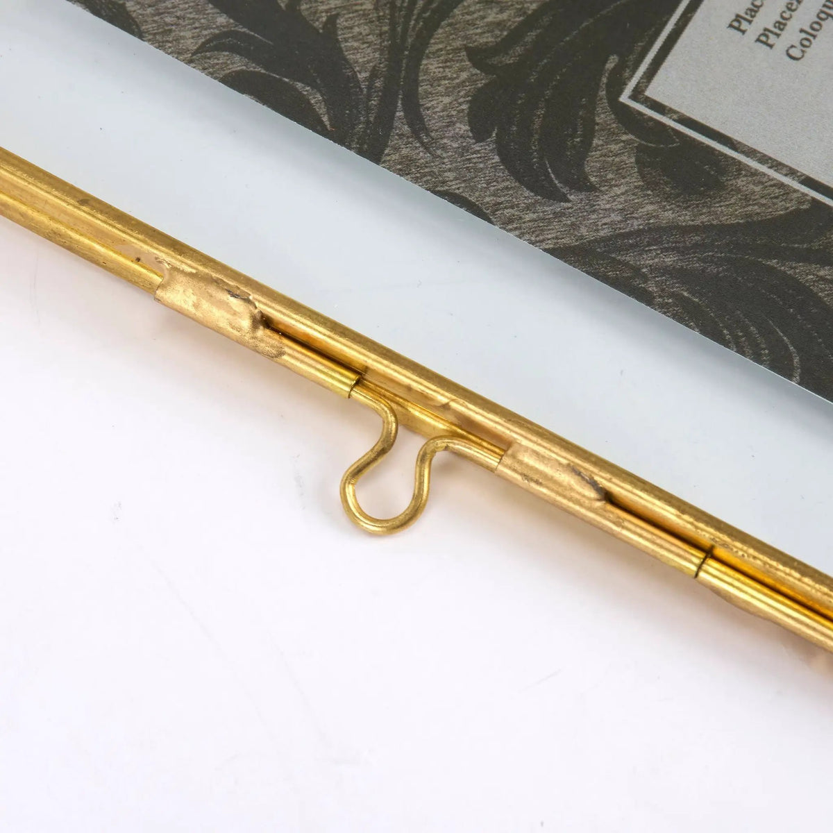 Primitives by Kathy Primitives by Kathy - Floating Gold Photo Frame - Picture Frames