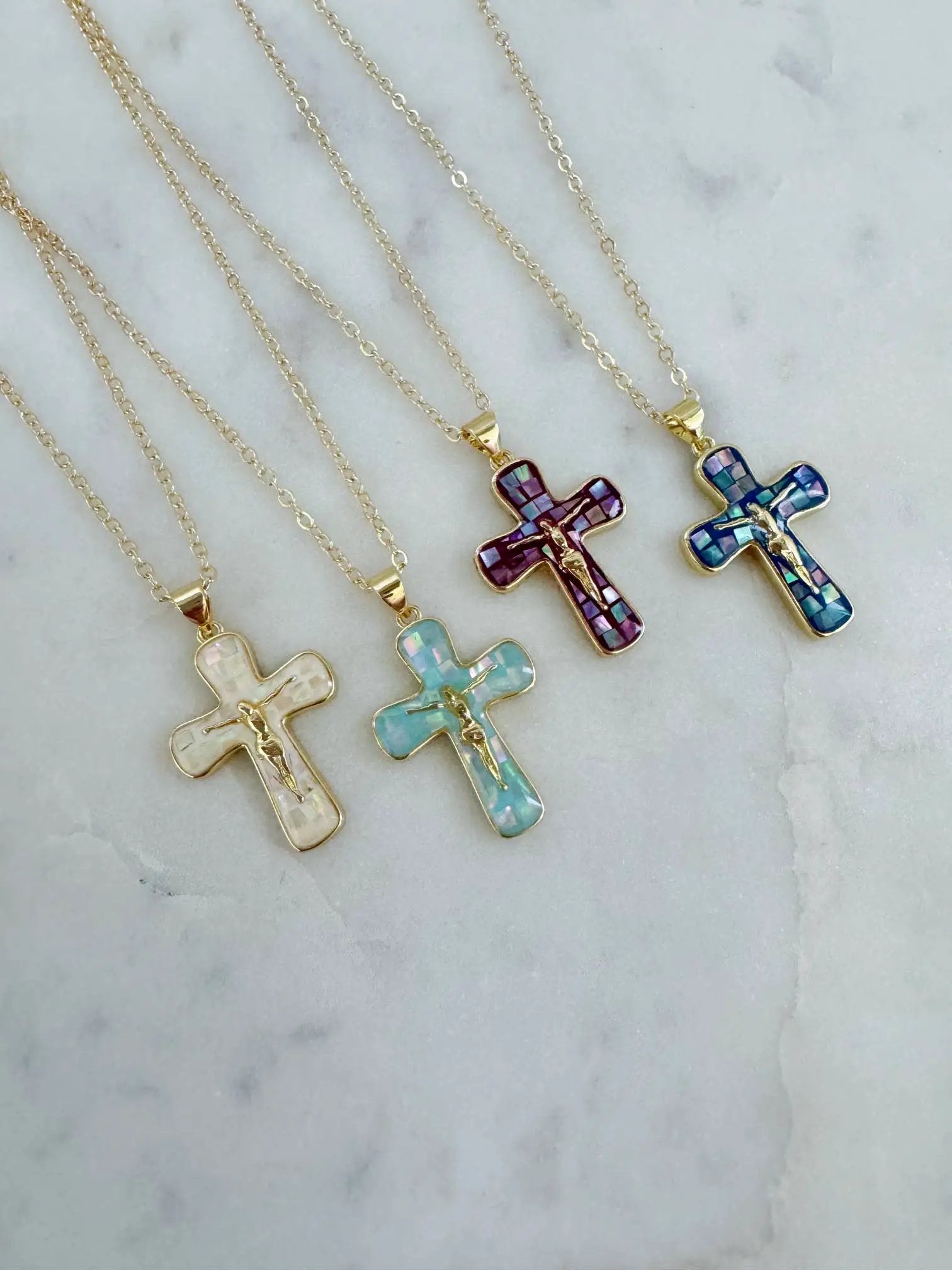 Laalee Jewelry Religious Jewelry, Crucifix Cross Necklace, Religious Gift - Necklaces